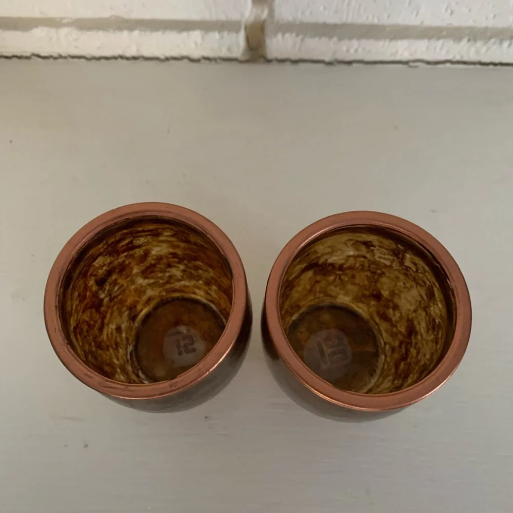 Hand Painted Votive Candle Holders